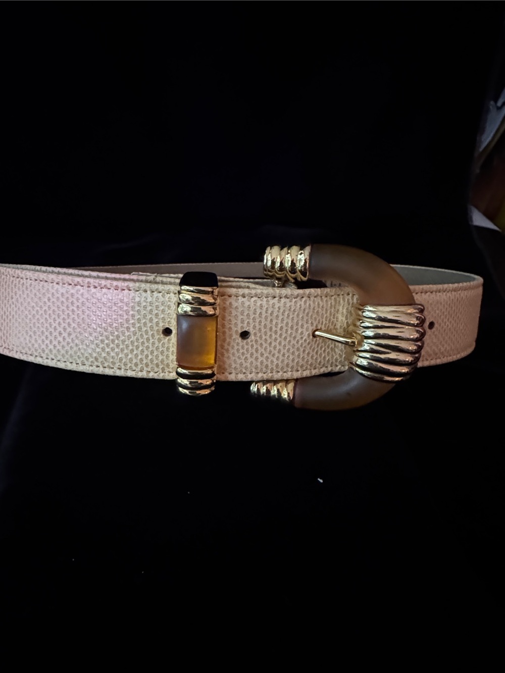 CARLISLE Egyptian Design Leather Belt